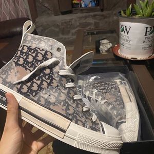 Dior B23 High Canvas Safari size 10